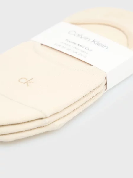 Носки Calvin Klein бежевые