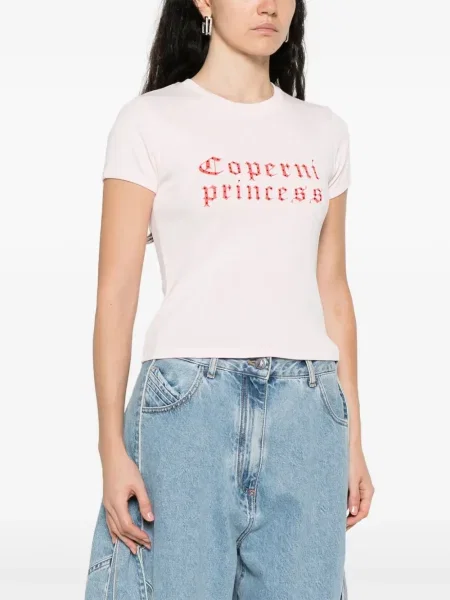 Tricou Coperni cu imagine roz