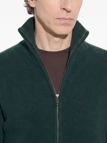 Pulover Paolo Pecora tricotate verde