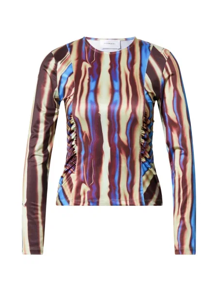 Hosbjerg Tričko Holda Asta pastelovo / zmiešané farby zelená