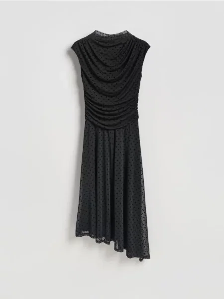 Reserved Асиметрична сукня-міні різнобарвний 