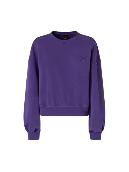 Pinko bluza gładka fioletowy