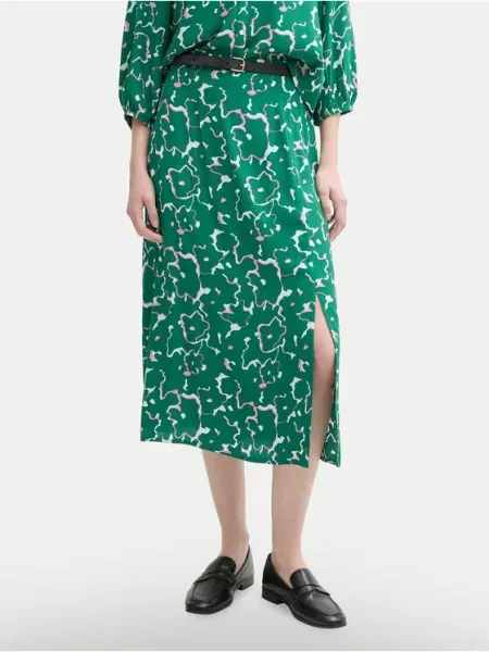 Tom Tailor Denim Fustă midi verde