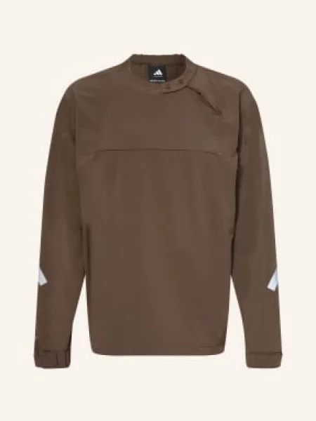 Bluza Adidas płócienna brązowa