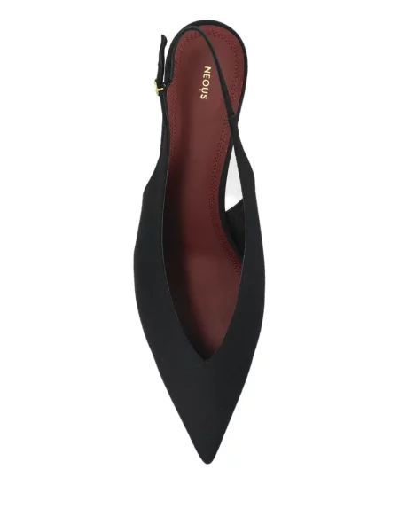 Pantofi cu toc Neous slingback negru