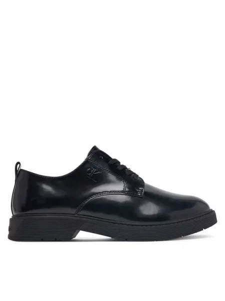 Poltopánky Calvin Klein Low Cut Lace-Up Shoe D čierna