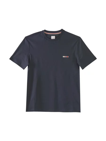 Koszulka Paul Smith z krótkim rękawem z logo niebieska