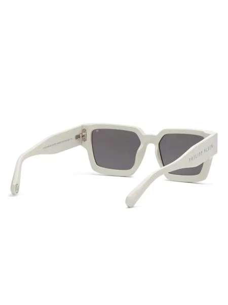Ochelari de soare Philipp Plein Eyewear alb