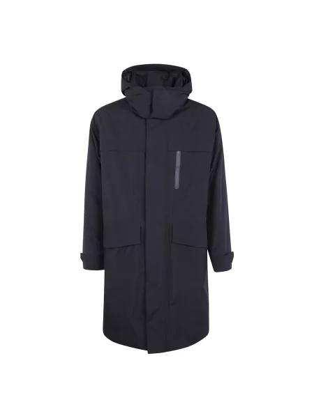 Długa parka Herno czarna