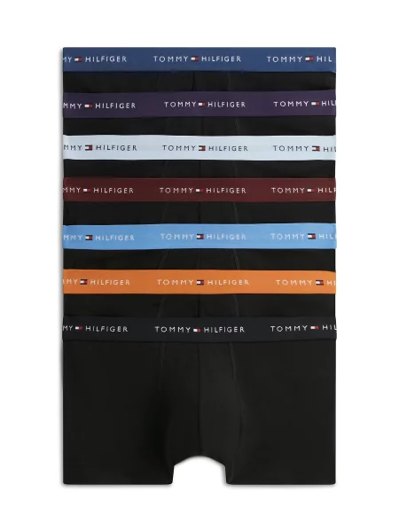 Tommy Hilfiger Underwear Boxeri opal / portocaliu / roșu burgundy negru