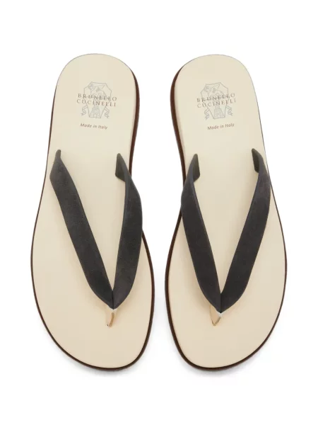 Sandale Brunello Cucinelli cu imagine gri