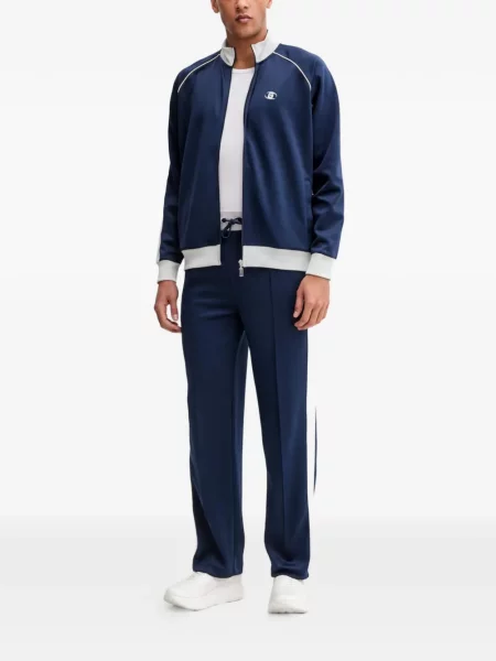 Pantaloni Guess cu dungi albastru
