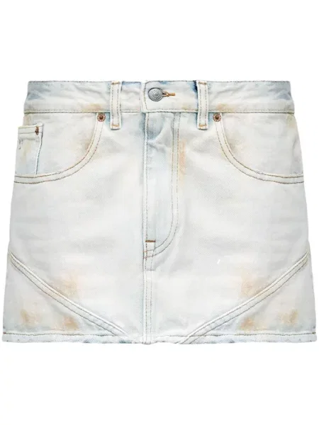 Fusta mini Mm6 Maison Margiela albastru