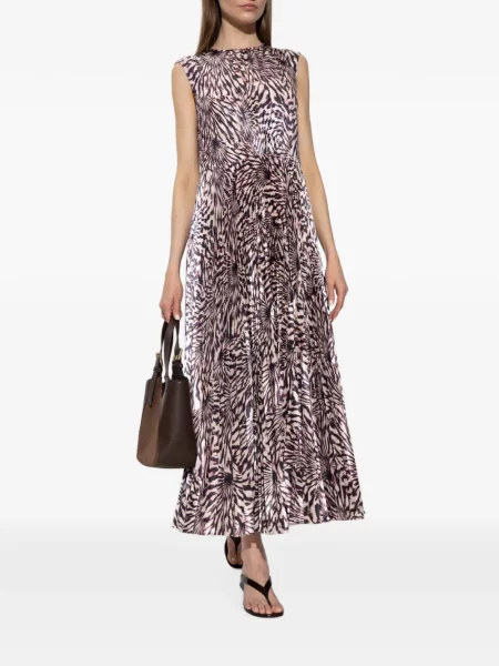 Rochie midi Ulla Johnson cu imagine negru