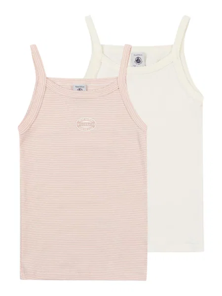 PETIT BATEAU Maiou roz alb