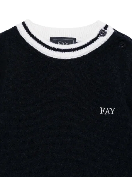Sweter dziecięcy Fay niebieski