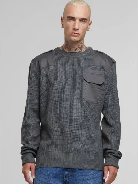 Pulover Brandit gri