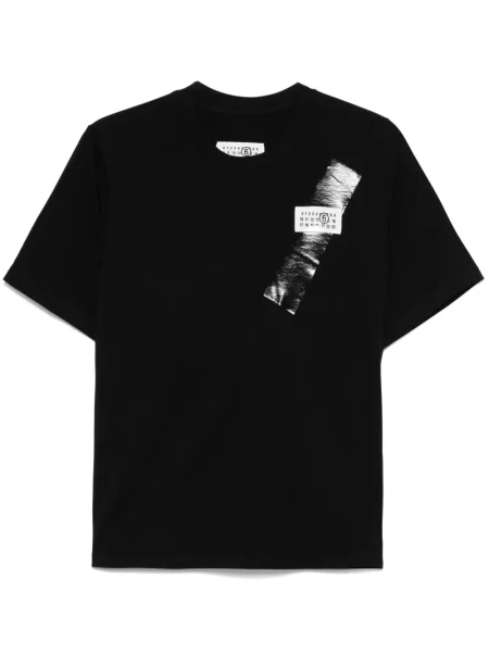 Tricou Mm6 Maison Margiela negru