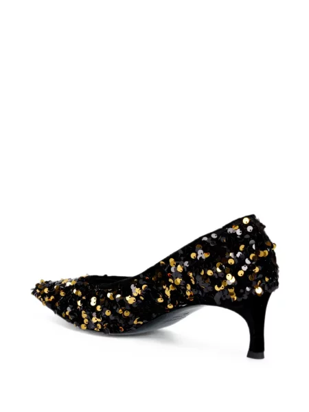 Pantofi cu toc Rotate Birger Christensen cu paiete negru