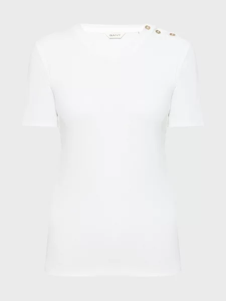 Футболка Gant біла