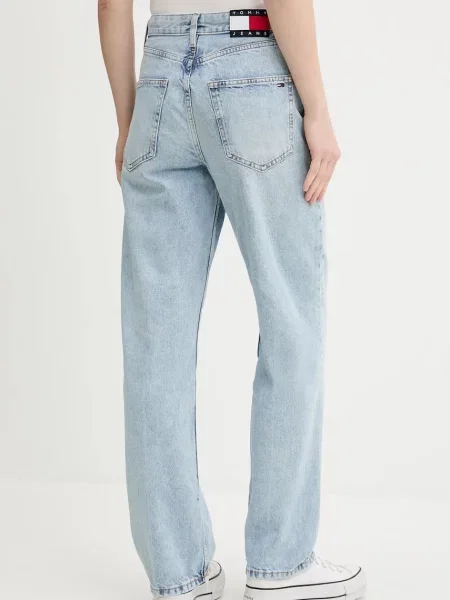 Tommy Jeans jeans high waist albastru