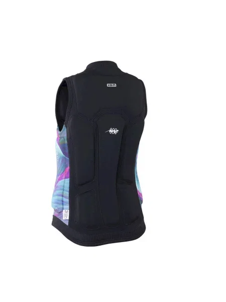 Kamizelka ION Lunis Front Zip Tropical Palm czarna