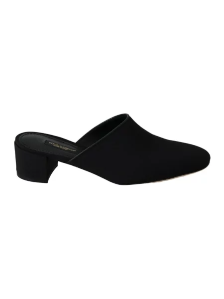 Klapki mules Dolce And Gabbana czarne