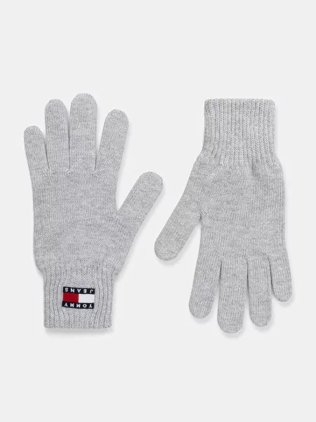 Tommy Jeans rukavice šedé