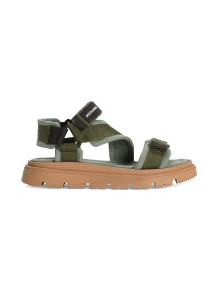 Sandały dziecięce Dolce And Gabbana zielone