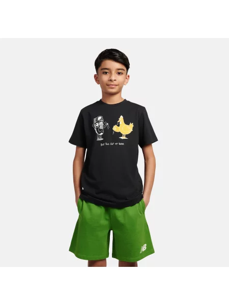 Koszulka dziecięca New Balance – czarna