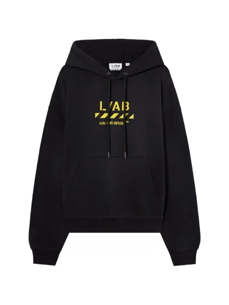 Суичър с качулка L/ab C/o Off-white бяло