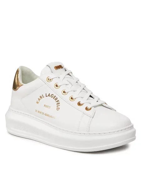 Superge Karl Lagerfeld s čipko bela