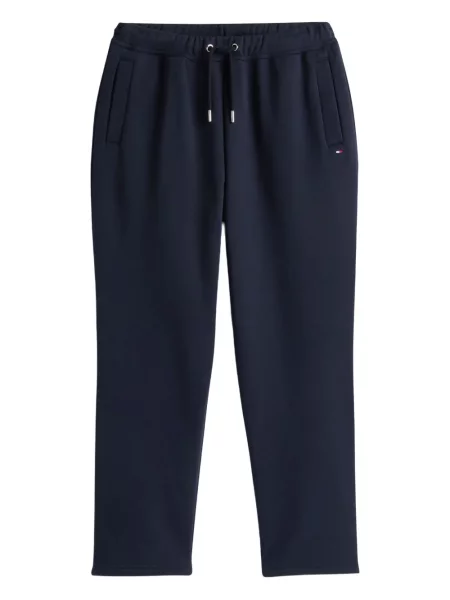 Pantaloni Tommy Hilfiger alergare cu cordon albastru