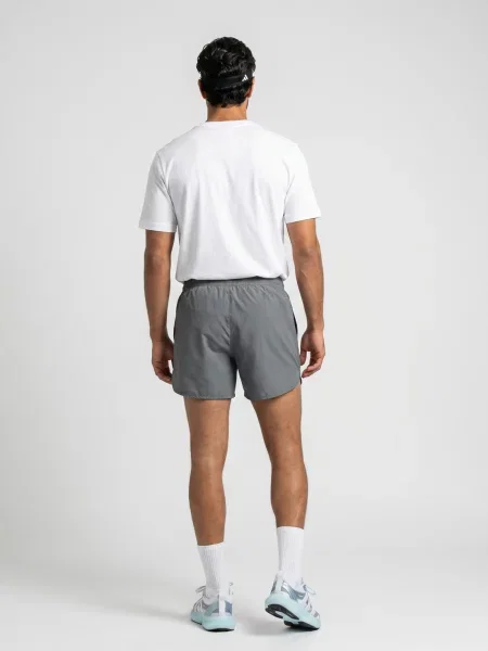 Pantaloni scurți Adidas alergare gri