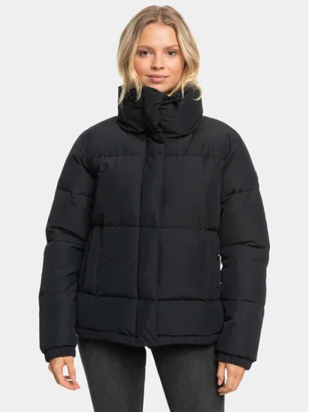 Roxy Geacă din puf Winter Rebel Jk Otlr negru
