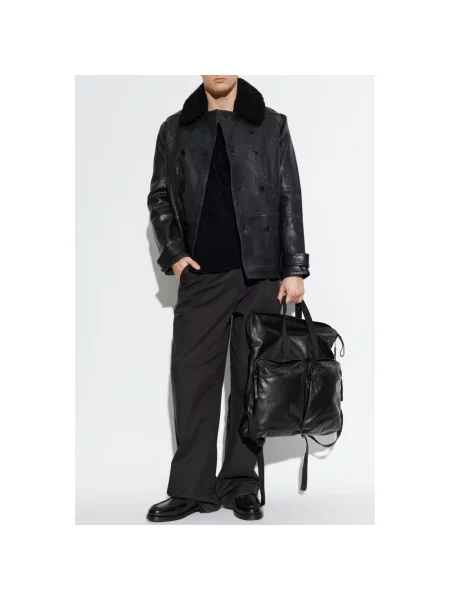Sweter Allsaints wełniany czarny