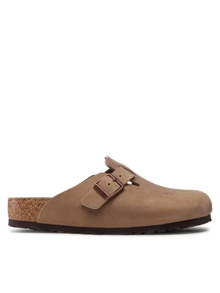 Klapki Birkenstock beżowe
