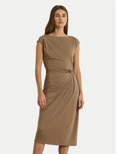 LAUREN RALPH LAUREN Vsakodnevna obleka rjava