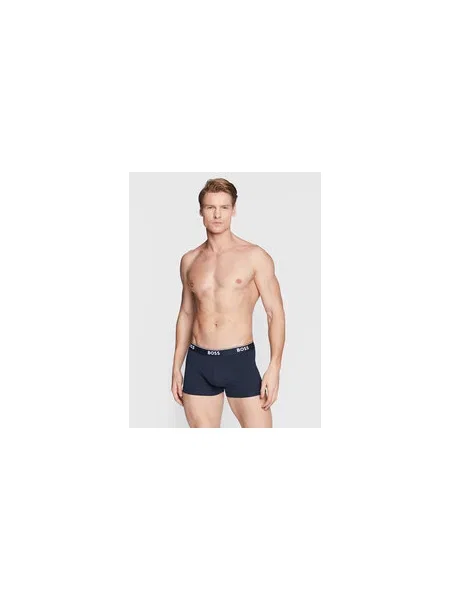 BOSS Boxeralsók Power bézs / tengerészkék / fehér fekete