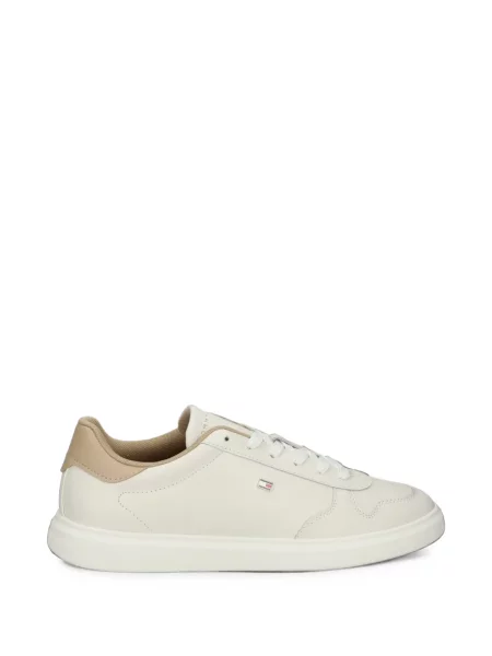 Sneakerși Tommy Hilfiger din piele cu autograf