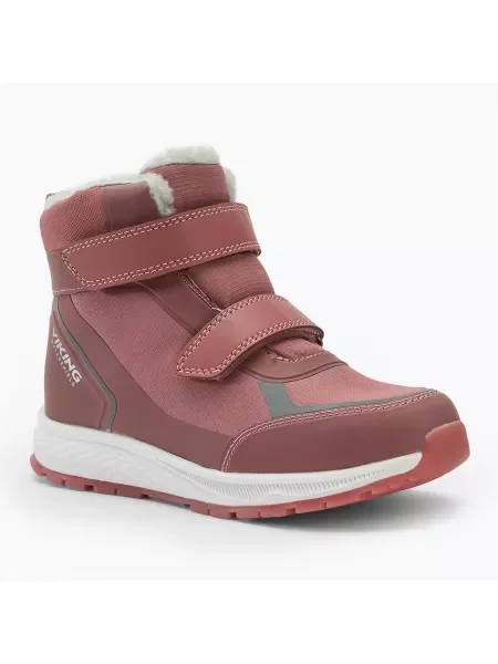 Śniegowce dziecięce Viking Equip Glow Warm WP 2V pink różowe