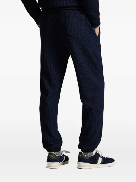 Șnur de strângere tricou Polo Ralph Lauren cu dungi violet