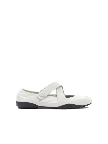 Balerinki Tory Burch białe