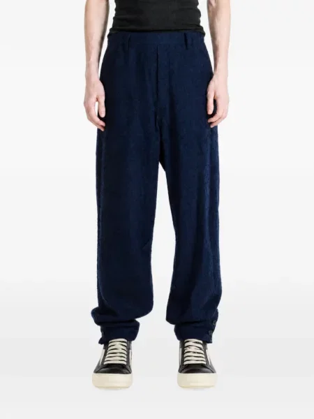 Pantaloni Kozaburo conici albastru