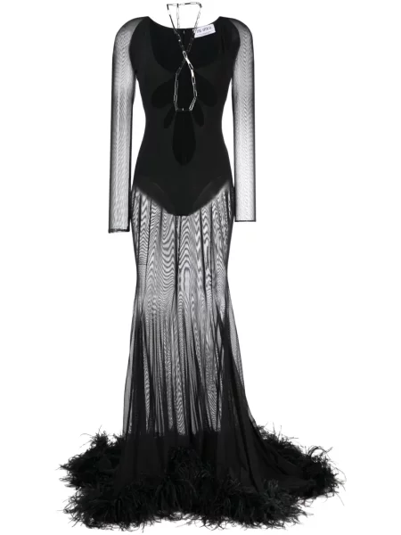Rochie The Attico cu pene