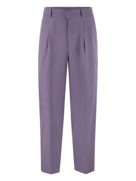 Pantaloni Pt Torino plisate violet