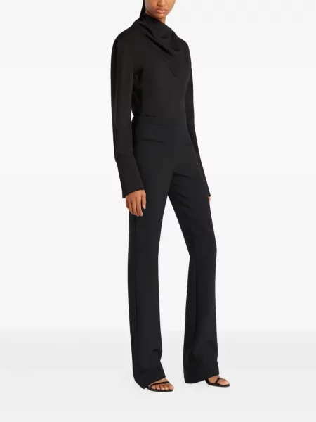 Bluzka Courreges asymetryczna czarna