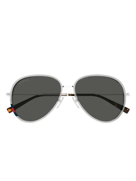 Ochelari de soare Gucci Eyewear argintiu