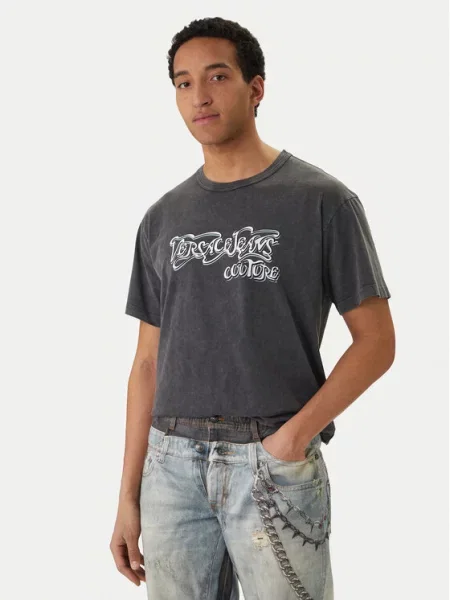 Versace Jeans Couture Tricou negru