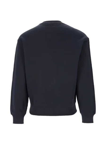 Hoodie Maison Kitsuné με κέντημα μπλε